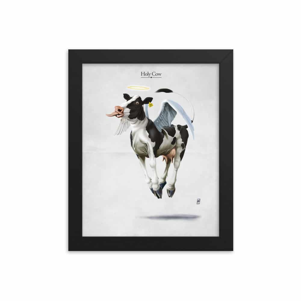 Cow (Animal Illustration) Art Print - art | illustration