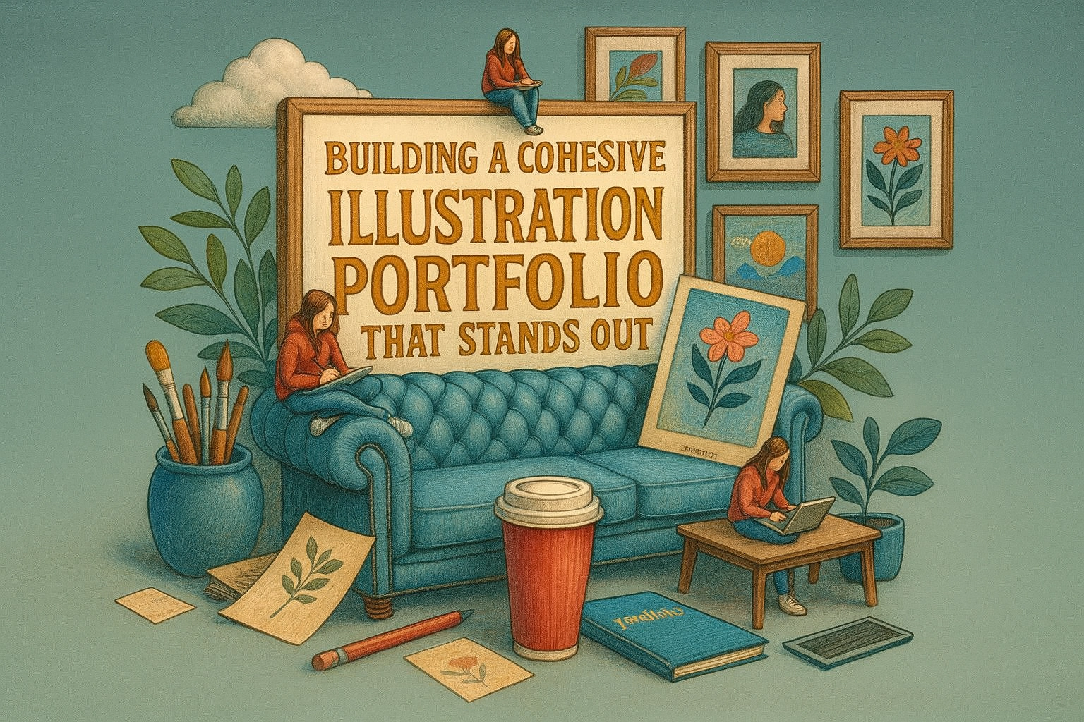 Building a Cohesive Illustration Portfolio That Stands Out
