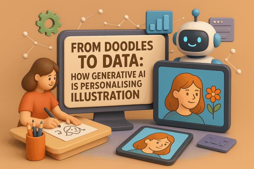 From Doodles to Data: How Generative AI is Personalising Illustration